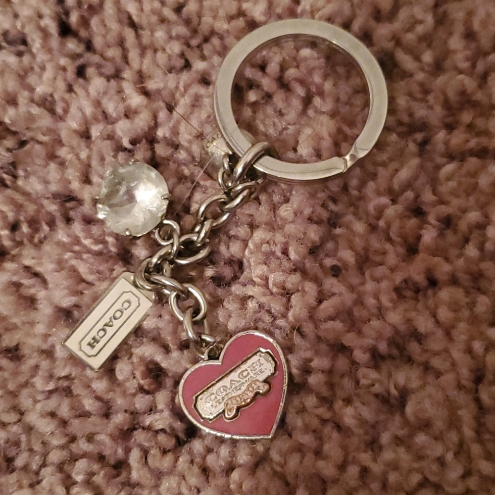 Coach key chain💋💎